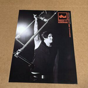 Brandon Saller of Atreyu - DW PEDALS - 2008 Print Advertisement